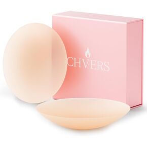 Nipple Covers for Women|Reusable Silicone Nipple Pasties|Adhesive Breast Covers for Women with Travel Case