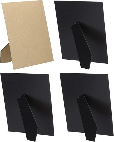 PATIKIL 4 Pack Easel Back for Picture Frame, 8 x 10 Inch Replacement Picture Frame Easel Back DIY Photo Board for Photo Frames Tiles, Poplar in Saudi Arabia