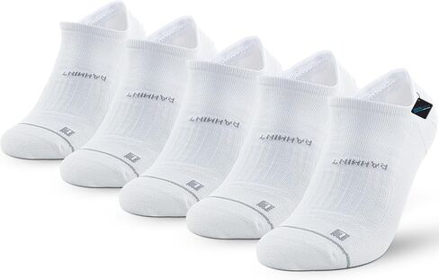 Coolmax No Show Socks 5 Pairs Performance Cooling Compression Running Athletic Thin Breathable Anti Blister Ankle Socks in Saudi Arabia