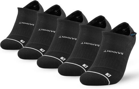 Coolmax No Show Socks 5 Pairs Performance Cooling Compression Running Athletic Thin Breathable Anti Blister Ankle Socks in Saudi Arabia