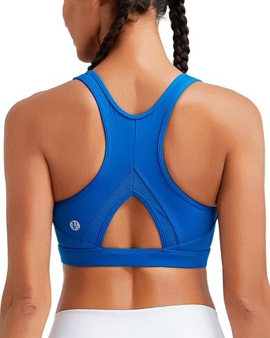RUNNING GIRL Sports Bras for Women High Support Moulded Cup High Impact Sports Bras Racerback Workout Running Yoga Bra in Kuwait