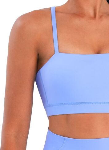 Sunzel Womens Sports Bra Basty Soft Lovable Artraps Packed Yoga Bra Scoop Neck Wireles in Kuwait
