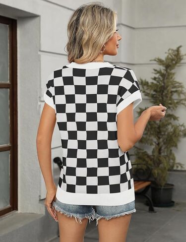 Lomon Women Summer Cap Sleeve Vest سترة عارضة خام in Kuwait