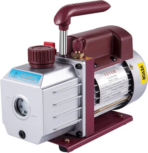 Bestauto Vacuum Pump 4.5CFM Vacuum Pump HVAC Single-Stage Rotary Vane Vacuum Pump 1/3HP 5PA Ultimate Air Conditioning Refrigerant Vacuum Pump in Kuwait