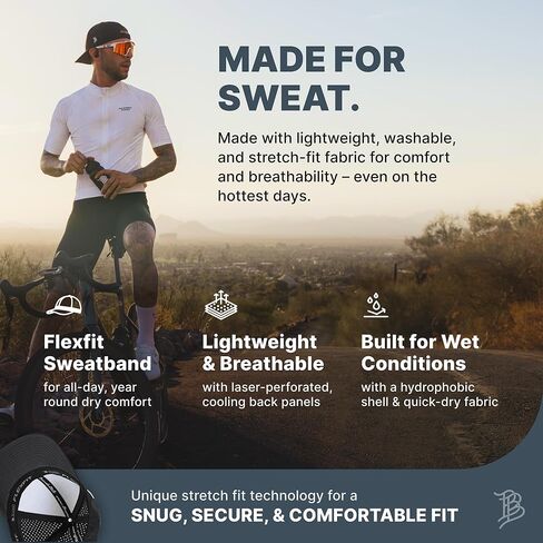 Branded Bills Vintage Old Glory PVC Performance, Lightweight, Comfortable Baseball Cap in Kuwait