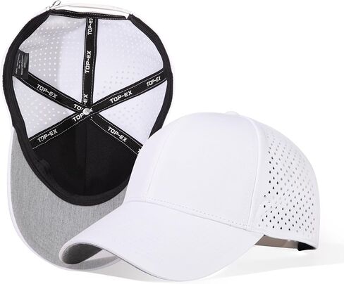 كبيرة الحجم XL/XXL Snapback البيسبول Cap Hydro Performance Cool Water Water طارد الجولف قارب شاطئ التمرين in Kuwait