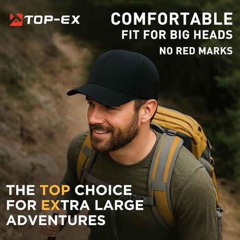 كبيرة الحجم XL/XXL Snapback البيسبول Cap Hydro Performance Cool Water Water طارد الجولف قارب شاطئ التمرين in Saudi Arabia