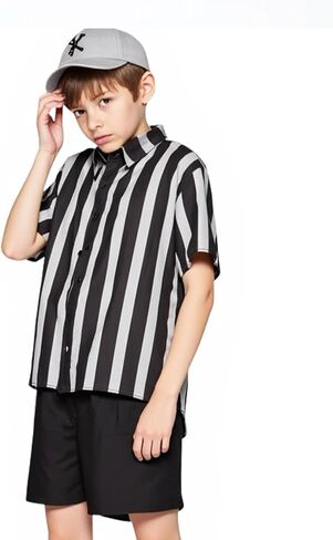 Weecreeture Boys Summer 2 Piece Outfits – Short Sleeve Button Down Shirt & Shorts Set Casual Beach, Vacation, Spring, Travel in Saudi Arabia