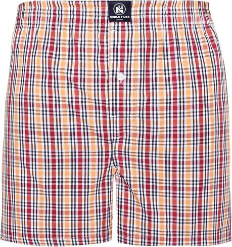 Men's Boxer Shorts, Comfortable Cotton Boxers, 100% Cotton Checks Multicolor Boxers For Men, Multi Pack in Saudi Arabia