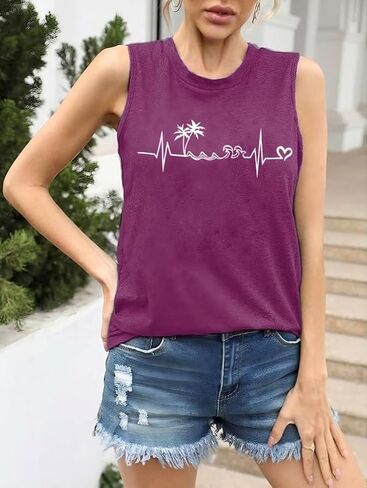 Outdoor Shirts for Women Retro Graphic Print Hiking Mountain T Shirts Summer Comfort Beach Hiking Workout Tee Tops in Saudi Arabia