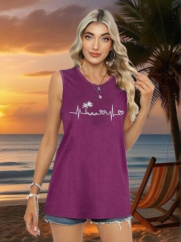 Outdoor Shirts for Women Retro Graphic Print Hiking Mountain T Shirts Summer Comfort Beach Hiking Workout Tee Tops in Saudi Arabia