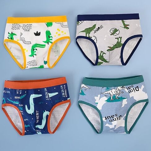 Toddler Underwear Boys Briefs for Boys Cute Cartoon,2-9 Years,12 Pack in Kuwait