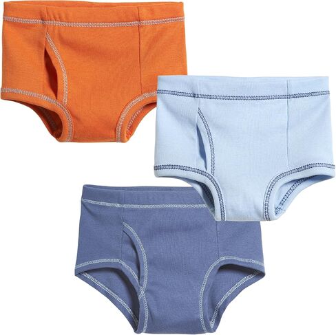 City Threads Made in USA Boys Briefs Underwear in All Cotton - Toddler Underpants in Saudi Arabia