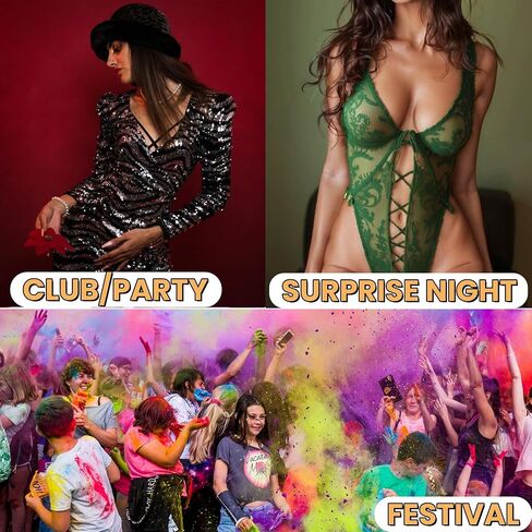 Nimiah Rave Pasties Nipple Covers - Sexy Fun Sticky Variety Pasty Pack Adds Spice & Fun to Party See-Through Outfits in Kuwait