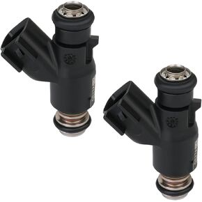 JDMON Fuel Injector 6 Holes Compatible with Harley Davidson Blackline Breakout Cross Bones Rocker C Softail Custom Dyna Fat Bob Dyna Street Bob Softail Night Train 2007-2017 Replacement for 27709-06A