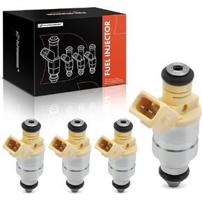 حقن حقن الوقود A-premium مجموعة من 4 متوافقة مع Mini R52/R53 Series Cooper 2002-2008 1.6L ، استبدل# 13537572995 ، 13531521390