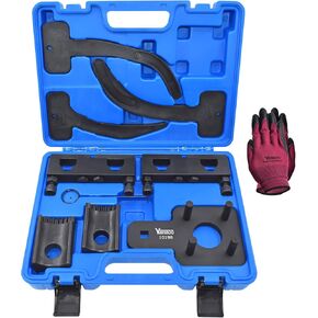 Camshaft Phaser Timing Chain Tool, Camshaft Holding Tool Crankshaft Pulley Wrench Compatible with VW Chrysler Dodge 3.6L Pentastar Engine, Replace 10369 10200A 10202 10198A 2025200090