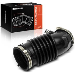 A-Premium Upper Engine Air Clean Intake Tube Hose W/Clamps Compatible with Honda Pilot 2016-2022, Ridgeline 2017-2023, Passport 2019-2023, Odyssey 2018-2024 & Acura MDX 2016, 3.5L