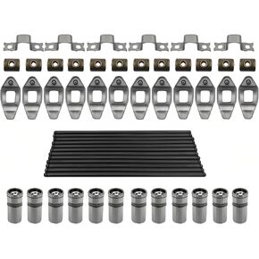 Rocker Arm Valve Lifter Kit, Pushrods Rocker Arms and Lifter Set Fits for Jeep Wrangler Grand Cherokee 242ci 4.0L Engine 1987-2006, Replace RK-551-2,PR-437,MPR437S