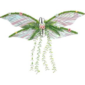 Fairy Wings البالغين للبالغين - زي الطبيعة الأم أجنحة الفراشات من أجل عصر النهضة Renfaire Fairy Costume