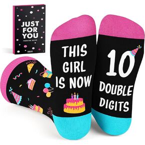 VICRAZY Gifts for Teen Girls - Cool Gifts for Teen Girls - Birthday Gifts for Teen Girls, Funny Teen Girls Gifts Ideas - Novelty Socks, Stocking Stuffers