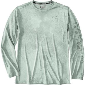 Carhartt Men's Force Sun Defender Lightweight Long-Sleeve Print T-Shirt