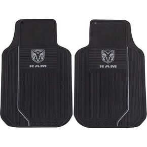 Plasticolor 001599R25 RAM Elite Front Floor Mats - Gray Logo