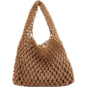 Verdusa Women's Hollow Out Crochet Bag Mini Satchel Presh Faction Factions