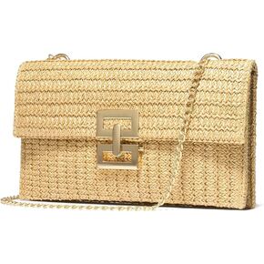 Straw Purse Summer Beach Woven Clutch Purses for Women Cloud Crossbody Shoulder Bags Spring Clutch Handbag 2025