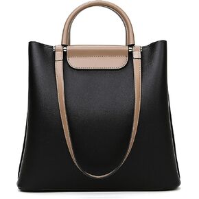 حقيبة حمل أسود كلاسيكية للنساء محفظة الكتف Crossbody Handbag Hands Homples اليوميات للنساء