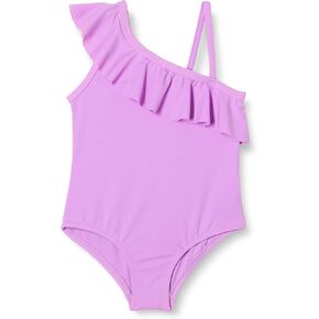 Amazon Essentials Girls and Childlers 'Frill Swimsuit One Sweat One