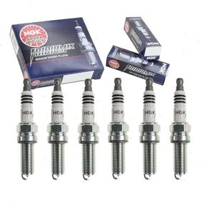 6 pc NGK Iridium IX Spark Plugs compatible with Honda Pilot 3.5L V6 2009-2019