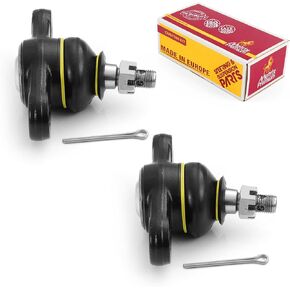 Metrix Premium Chassis Parts-2 PC مجموعة مفصل الكرة السفلى من الأمامية تناسب 12-13 Kia Forte5 ، 10-13 Forte ، 10-13 Forte Koup ، 06-10 Magentis ، Optima ، 07-12 Rondo ، 07-12 Hyundai Elantra ، K500074 ، Made in Europe