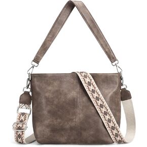 VONAL Hobo Crossbody Bags for Women, Vegan Leather Purses Shoulder Handbags for women PU leather Tote Bags Everyday Purse