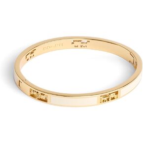 COACH Women's Signature Horse & Carriage Cut Out Bangle Bracelet