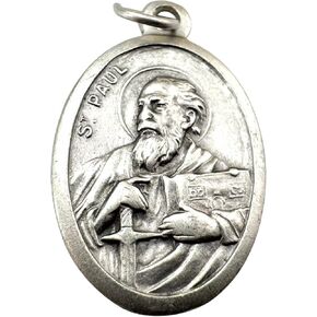 Westmon Works St Paul Medal Medallion الإيطالية مع الولايات المتحدة الأمريكية صنعت صلاة القديس
