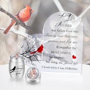 SOITIS Small Urns for Human Ashes Keepsake, Stainless Steel Mini Urn for Human Ashes with Amethyst Crystal Tree -Decoration Butterfly Cremation Keepsake