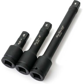 Bates 3/4" Drive Impact Extension Bar Set - 3 Piece (4", 6", 10") Ratchet Socket Extension