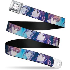 Crunchyroll Belt, Seatbelt Buckle Belt, Fruits Basket Yuki Tohru Kyo Final Season Group Pose Blues, Adjustable