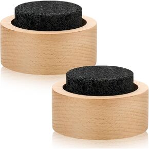 Chunful 2 Pcs Lava Rock Essential Oil Diffuser Lava Stone Passive Diffuser for Sauna Decorating at Home, Office, Bedroom, Bathroom or Car, and Gift-Giving