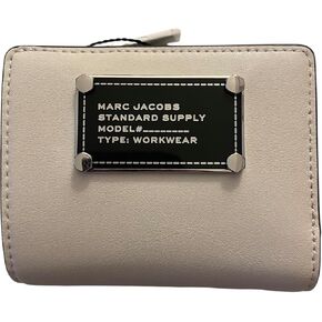 Marc Jacobs Workwear Mini Compact Bifold CC Wallet (Petal Pink) in Kuwait