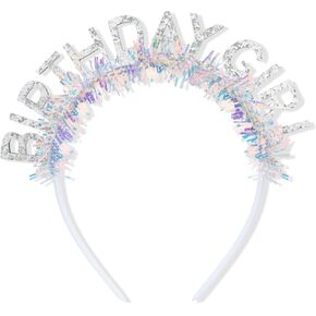 CAVETEE Birthday Crown for Women and Girl, Happy Birthday Decorations Birthday Girl Tiara for Women Birthday Gift