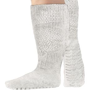 M.B. Leaf Extra Wide Socks for Swollen Feet,Bariatric Socks, Non Slip Cast Sock Diabetic Edema Hospital Oversized Anti-Slip