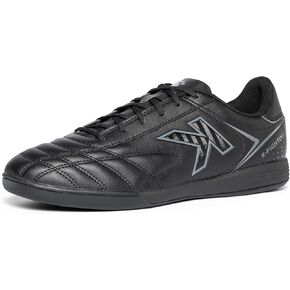 KELME Leather Indoor Soccer Shoes Futsal Turf Soccer Shoes Man Women Football Athletic Sneakers