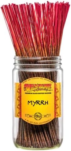 Wild Berry Incense Sticks - Hand Dipped in The USA (100 Count) (Cherry Vanilla) in Saudi Arabia