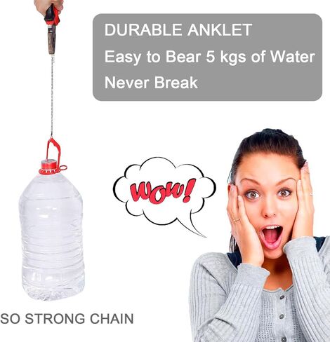 Ankle Bracelets for Women,18K Gold Plated Layered Beads Snake Chain Anklet for Women,Summer Beach Dainty Anklets Foot Jewelry Gift in Kuwait