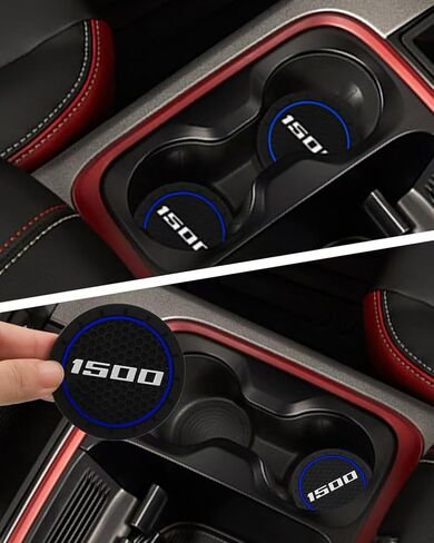 الوقايات حامل الكأس لذاكرة الوصول العشوائي 1500 مع إكسسوارات دودج رام 1500 ، الوقايات حامل الكأس ل Dodge RAM 1500 ، Red Proof Red in Kuwait