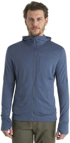 Icebreaker Merino Men Merino 260 Quantum Iv Ls Zip Hoodie in Saudi Arabia