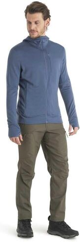 Icebreaker Merino Men Merino 260 Quantum Iv Ls Zip Hoodie in Saudi Arabia