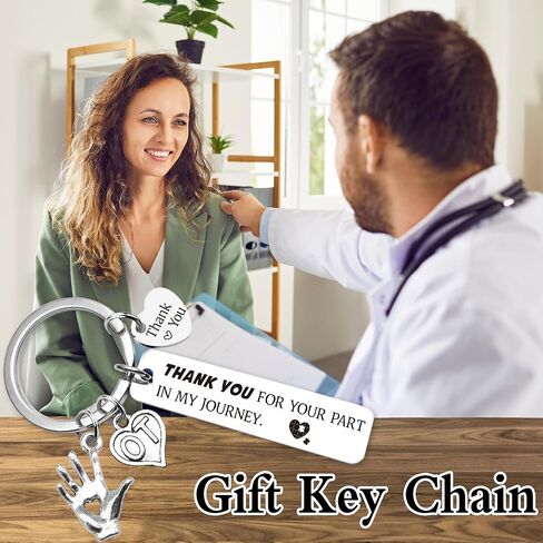 Therapy Gifts Keychain for Women Men - Thank You Keychains for OT PT Therapist, Slp Mental Health Mentor Appreciation Gift in Kuwait